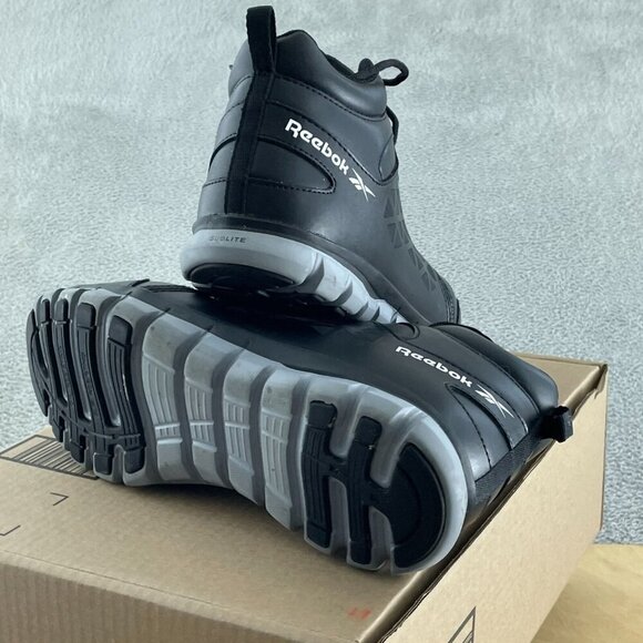 Reebok Work Sublite Cushion Work Mid EH Black 11 (M) S210 - Picture 5 of 8